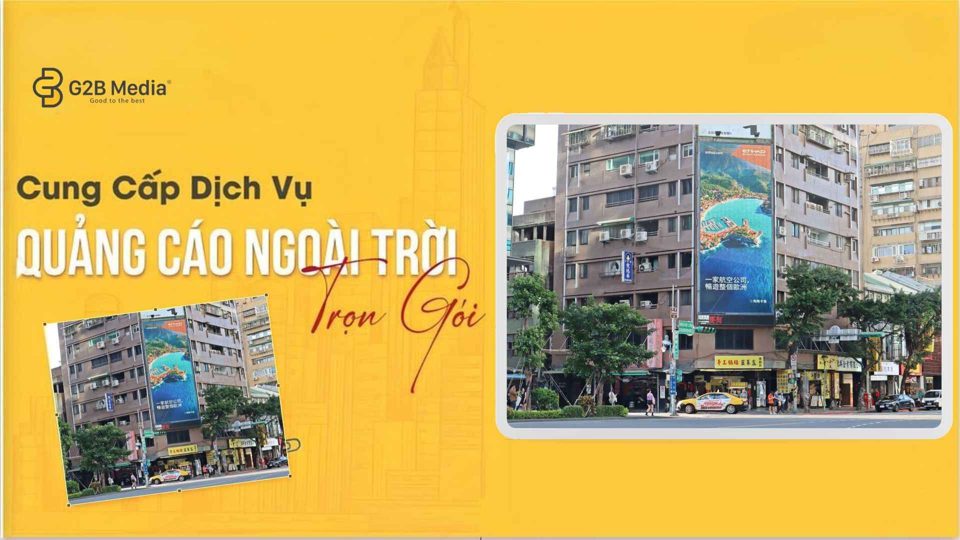 Chiến dịch OOH Etihad Đài Loan hiển thị sắc nét hình ảnh điểm đến Châu Âu