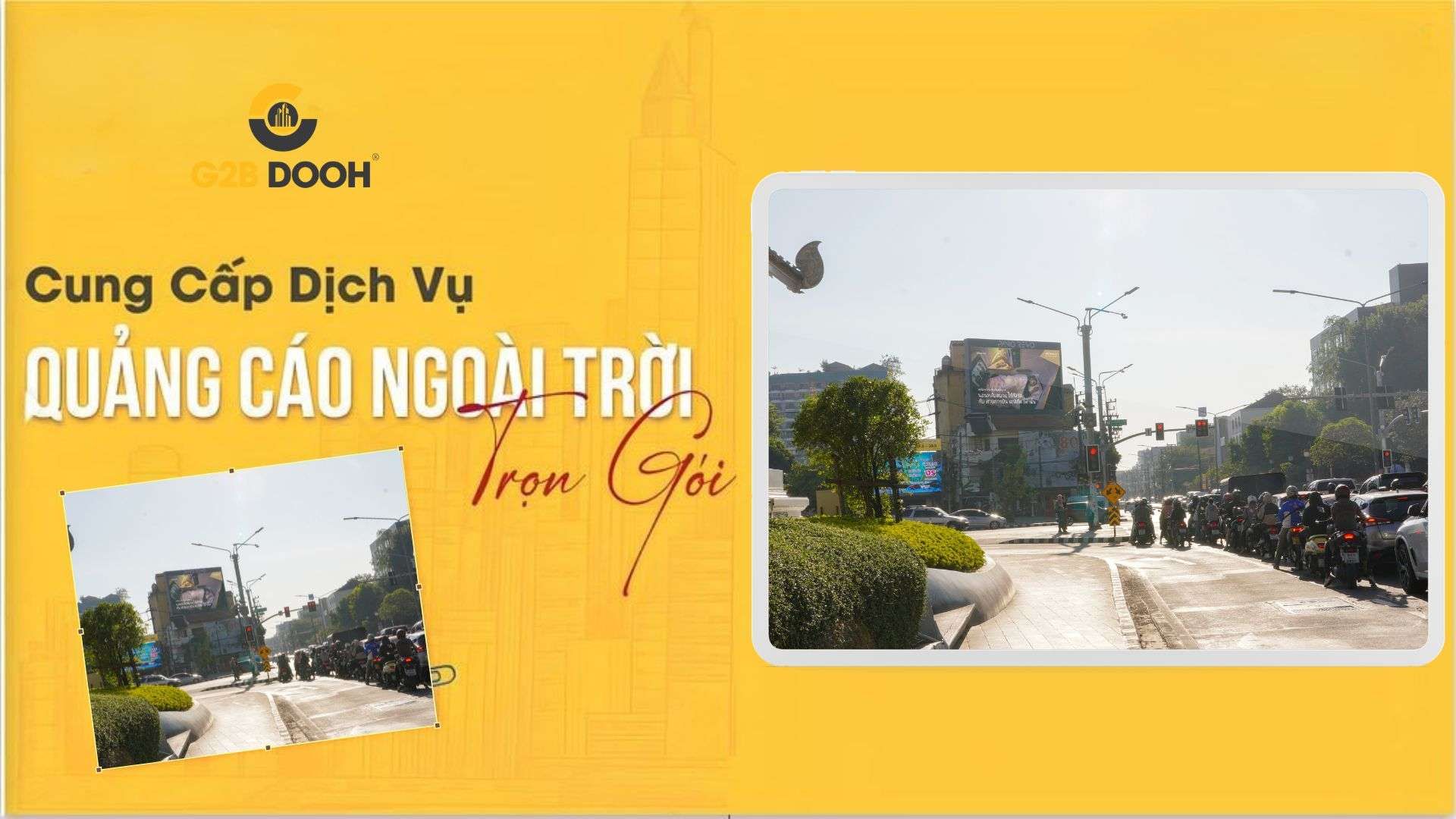 OOH ngã tư Maya Thái Lan