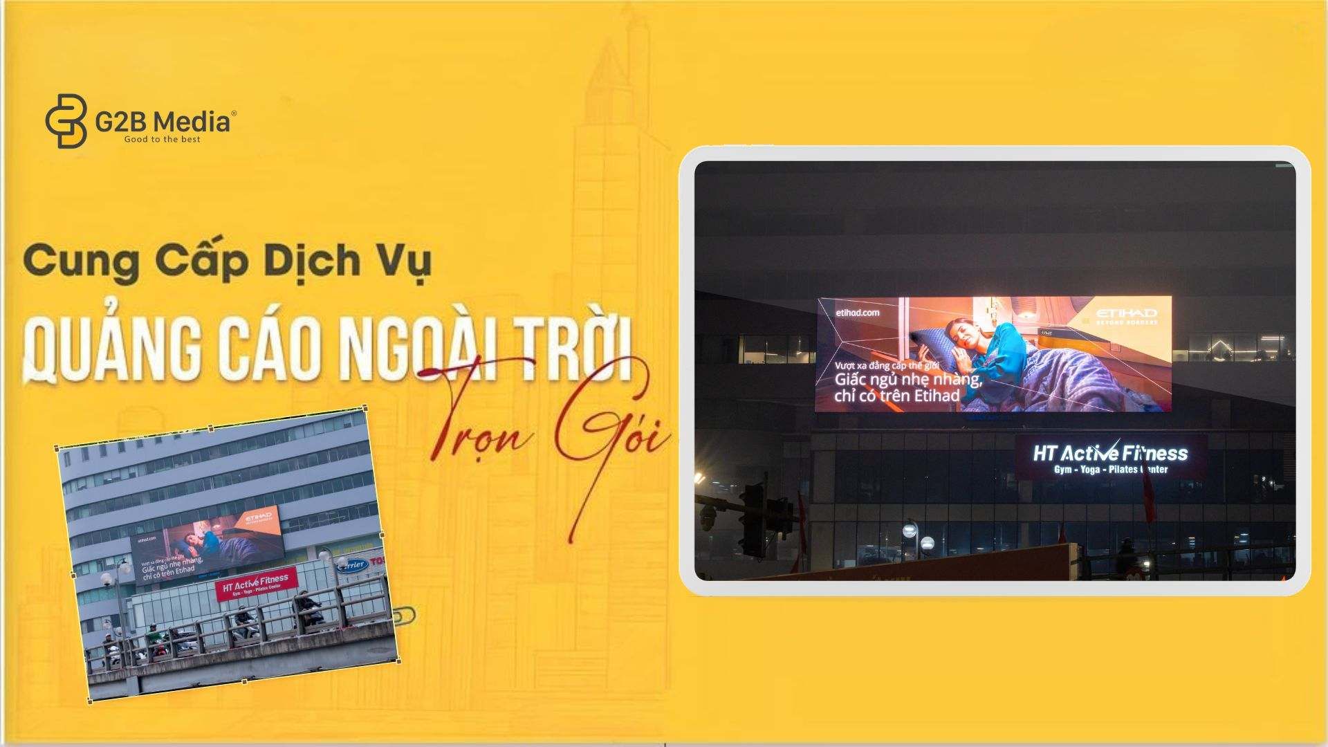 Quảng cáo LED Thái Hà Chùa Bộc Etihad